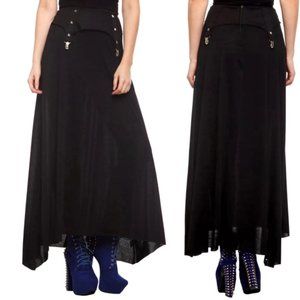 LIP SERVICE Garter Maxi Skirt Sz. M